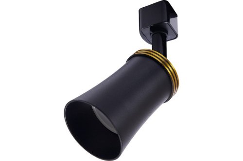 Светильник трековый Feron AL160 под лампу GU10 220В Черный картинка 